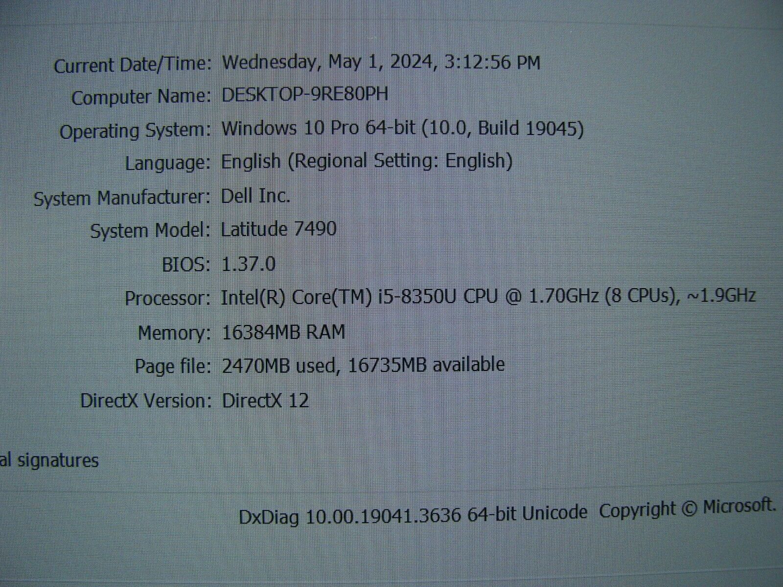 Dell Latitude 7490 14