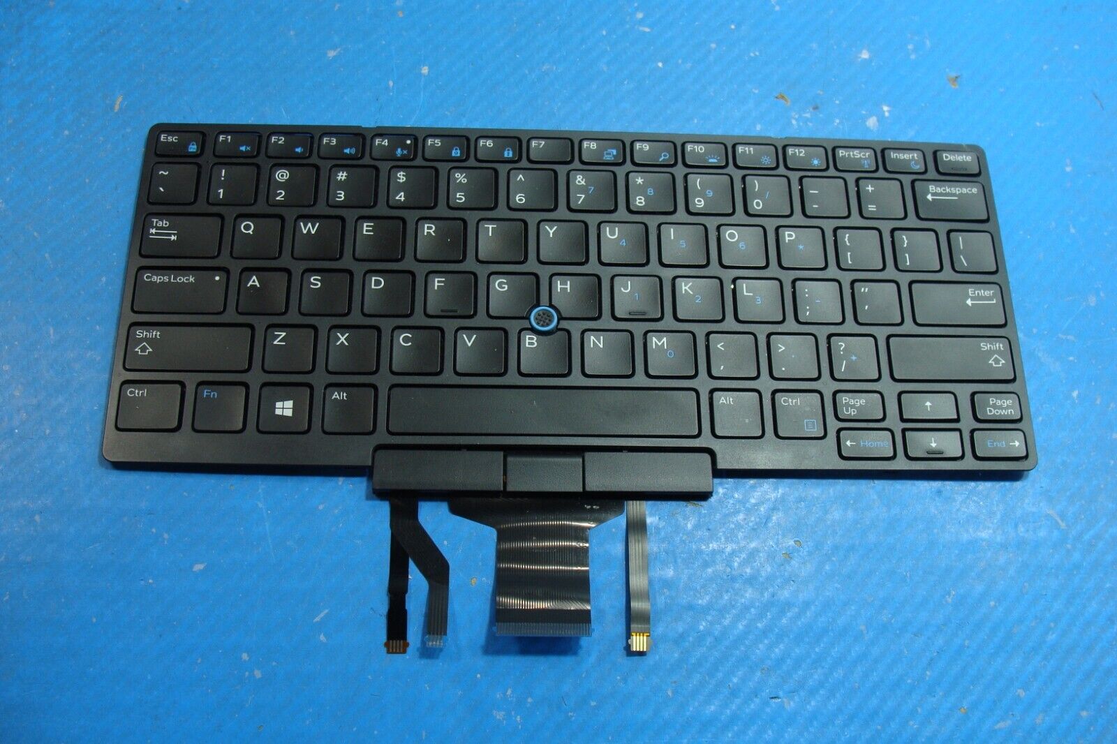 Dell Latitude 14” 5490 Genuine Laptop US Backlit Keyboard 6NK3R PK1325A4B00