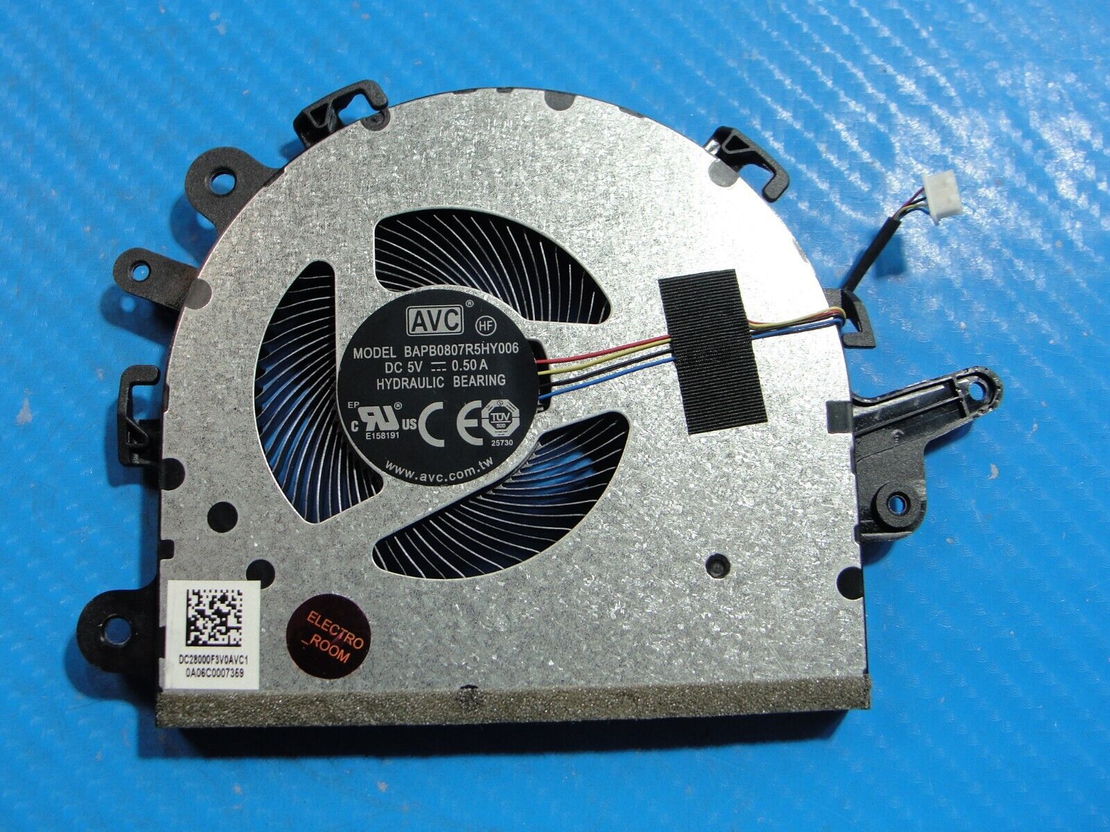 Lenovo IdeaPad 15.6” 3 15IIL05 81WE Genuine Laptop CPU Cooling Fan DC28000F3V0