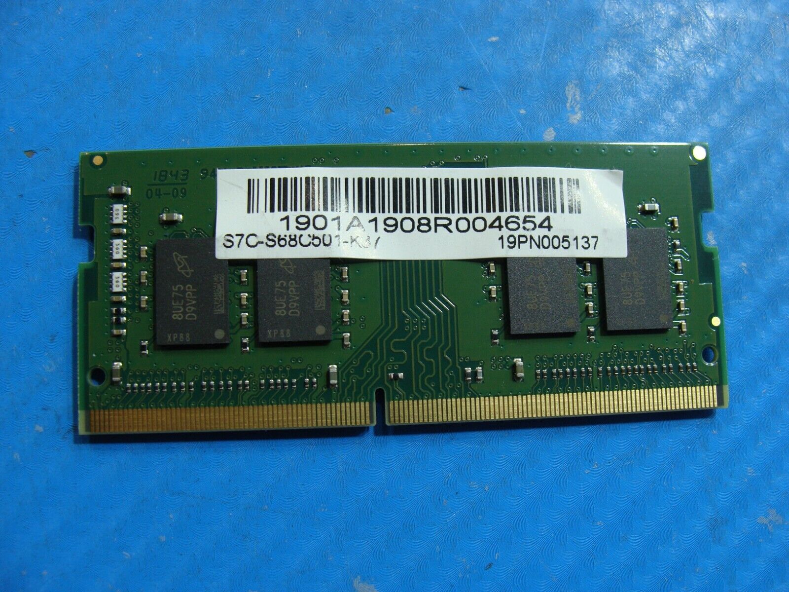 Lenovo E590 Kingston 8GB Memory RAM SO-DIMM 9995624-E56.A00G MSI26D4S9S8ME-8