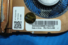 Lenovo Thinkpad T480s 14" CPU Cooling Fan w/Heatsink 01LV695 AT16Q004TB0