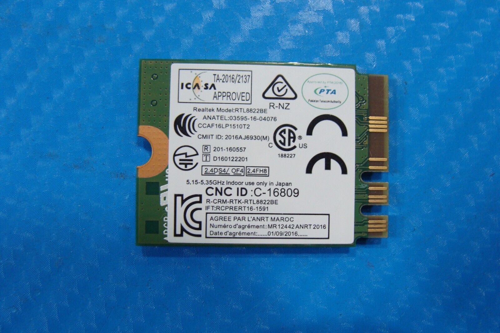 Lenovo IdeaPad Flex 14” 6-14IKB OEM Laptop Wireless WiFi Card RTL8822BE 01AX712