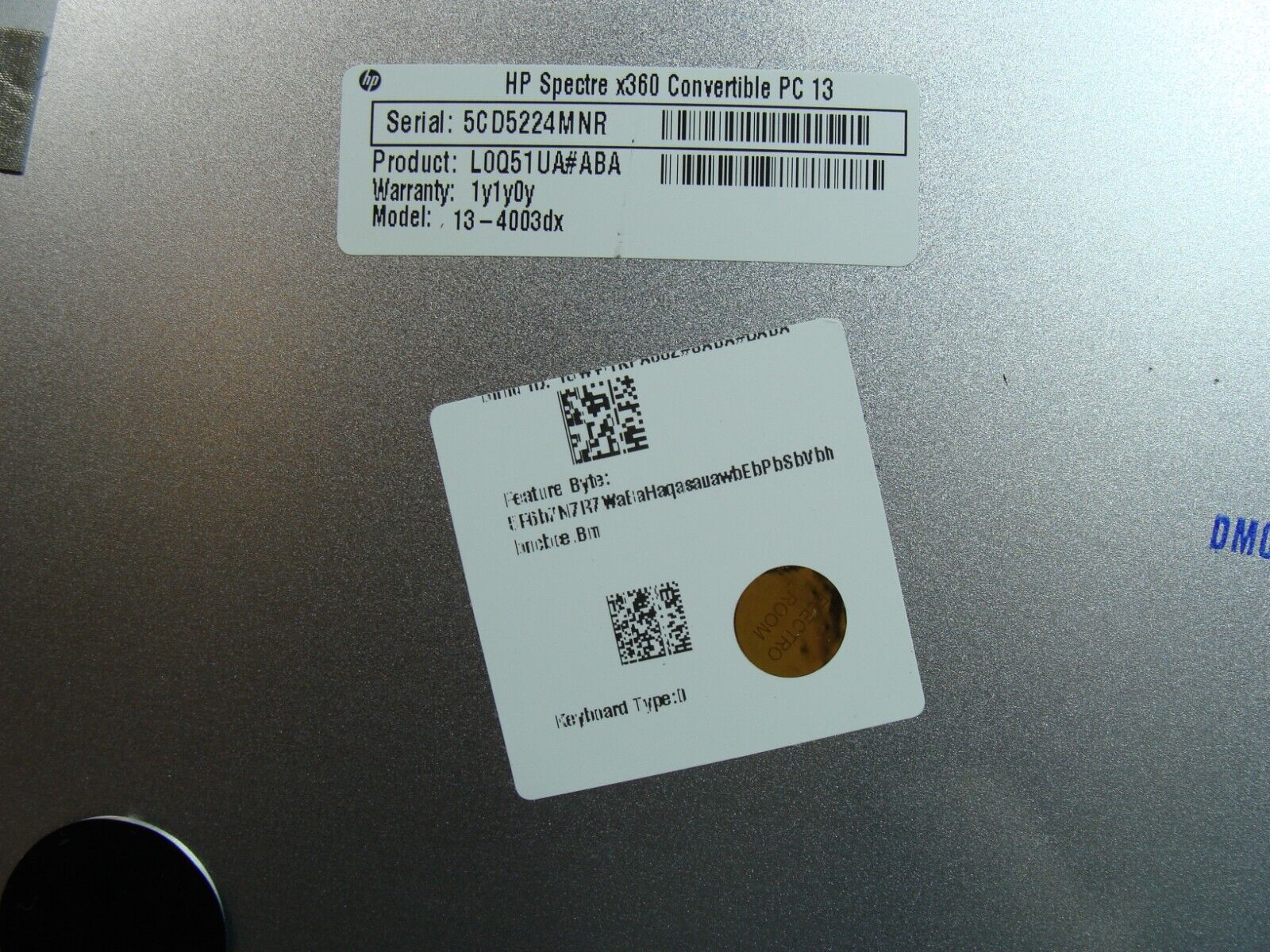 HP Spectre x360 13-4003dx 13.3