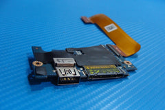 Dell XPS 13.3” 13 9350 USB Card Reader Power Button Board w/Cable LS-C881P H2P6T