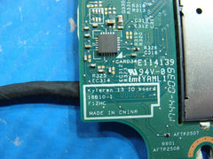 Dell Inspiron 13.3" 7373 OEM USB Power Button SD Reader Board w/Cable 3MFMX