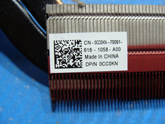 Dell Inspiron 15 7559 15.6" Genuine CPU Cooling Heatsink CC0KN 46AM9HSWI00