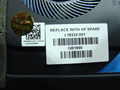 HP Pavilion x360 14m-cd0006dx 14" Genuine CPU Cooling Fan w/Heatsink L18222-001