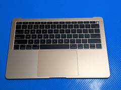 MacBook Air A1932 13" 2018 MRE82LL Top Case Palmrest NO Battery Gold 661-12594