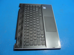 HP Pavilion x360 14-cd1075nr 14" OEM Palmrest w/Touchpad Keyboard 4600E8120021