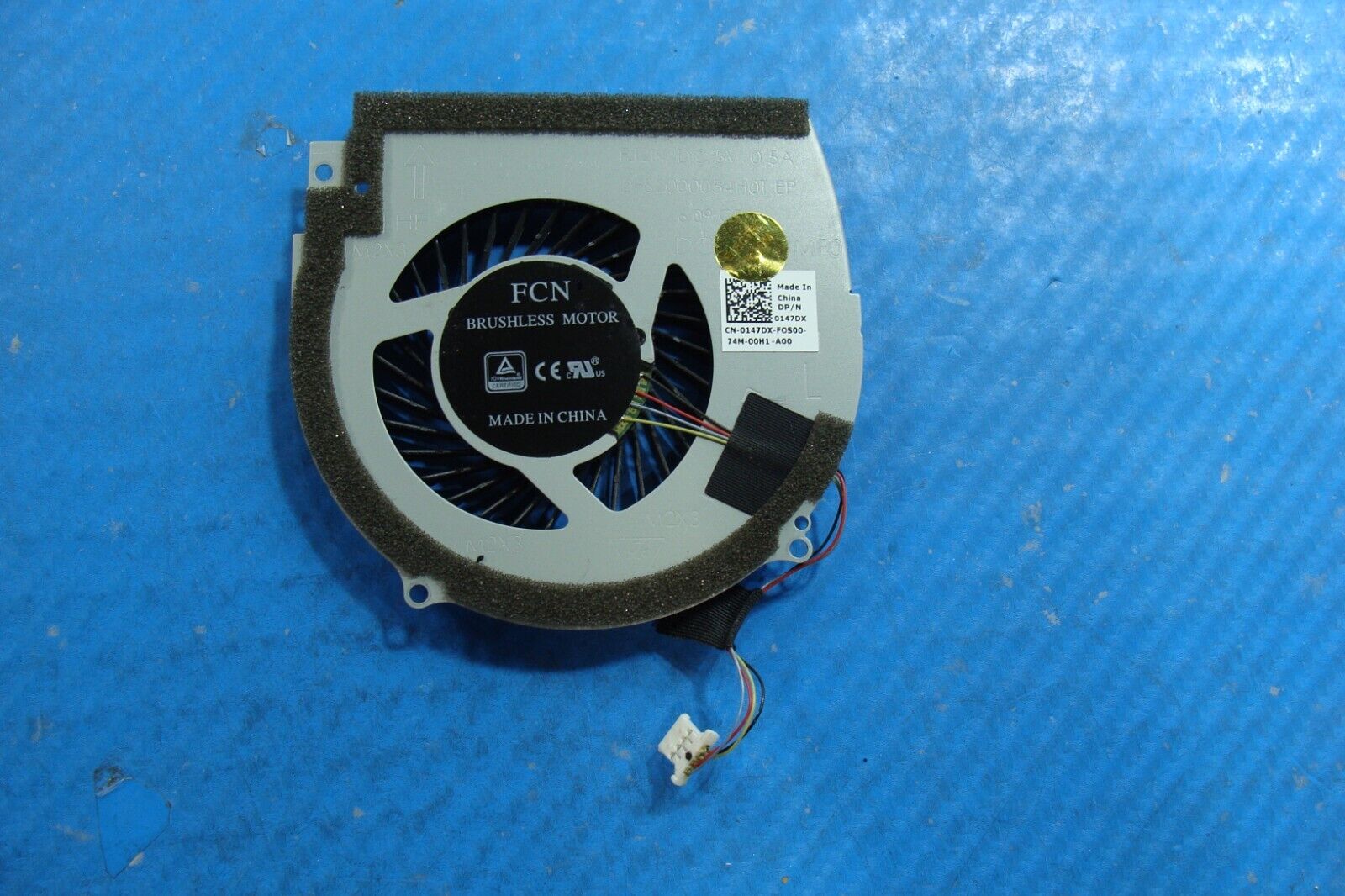 Dell Inspiron 15.6” 15 7000 Gaming Genuine Laptop CPU Cooling Left Fan NWW0W