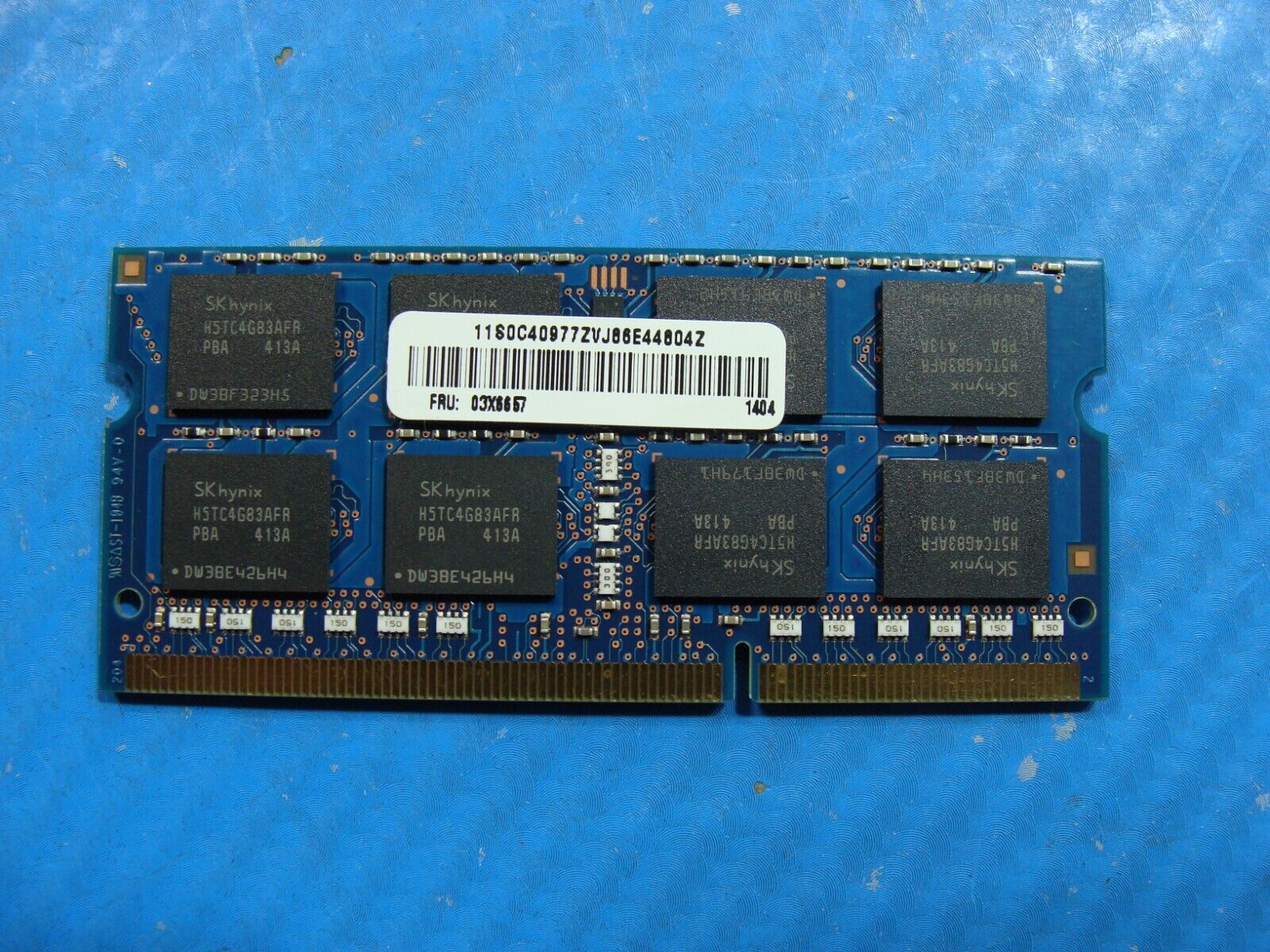 Lenovo W540 SK Hynix 8GB 2Rx8 PC3L-12800S Memory RAM SO-DIMM HMT41GS6AFR8A-PB