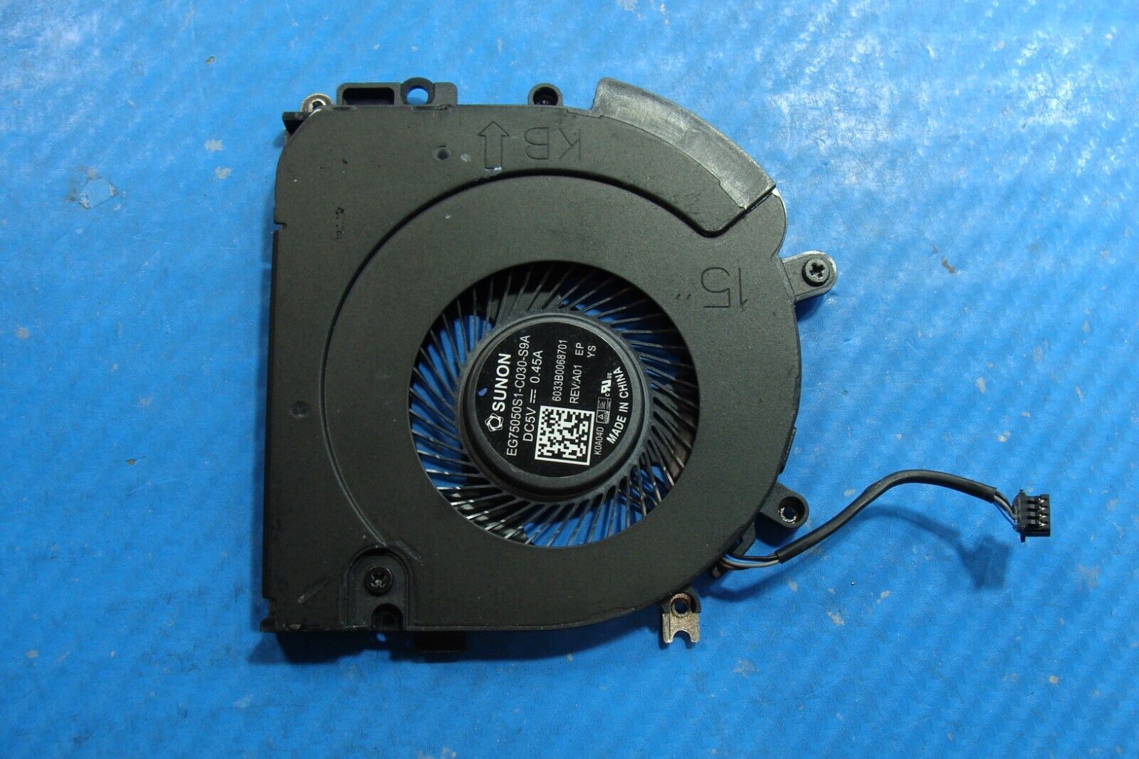 HP ZBook 15.6” 15u G6 Genuine Laptop CPU Cooling Fan 6033B0068701 L65691-001