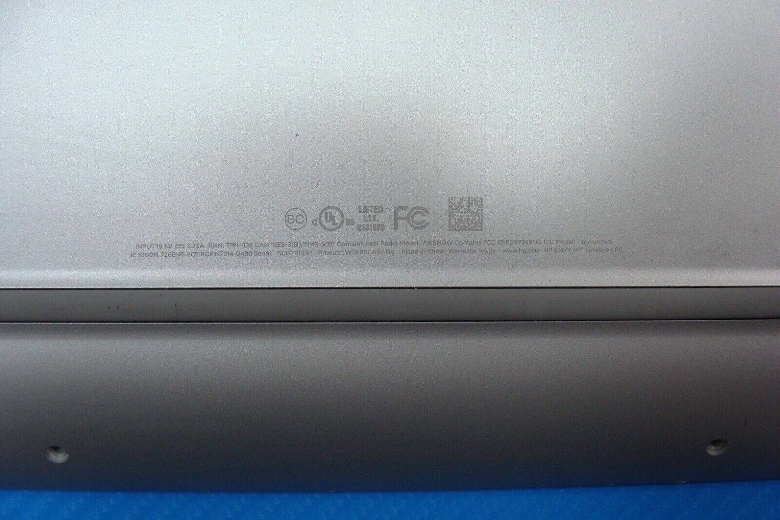 HP ENVY m7-u109dx 17.3