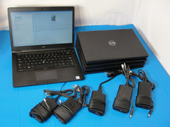 Lot 5x Dell Latitude 5480 Intel i5-7300U Laptop EXCELLENT BATTERY PWR Adp NO SSD