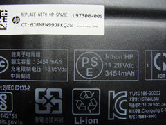 HP Pavilion 15-eg0025nr 15.6" OEM Battery 11.28V 41Wh 3454mAh HW03XL L97300-005