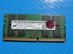 Dell 7530 Micron 16GB 2Rx8 PC4-2666V Memory RAM SO-DIMM MTA16ATF2G64HZ-2G6E1