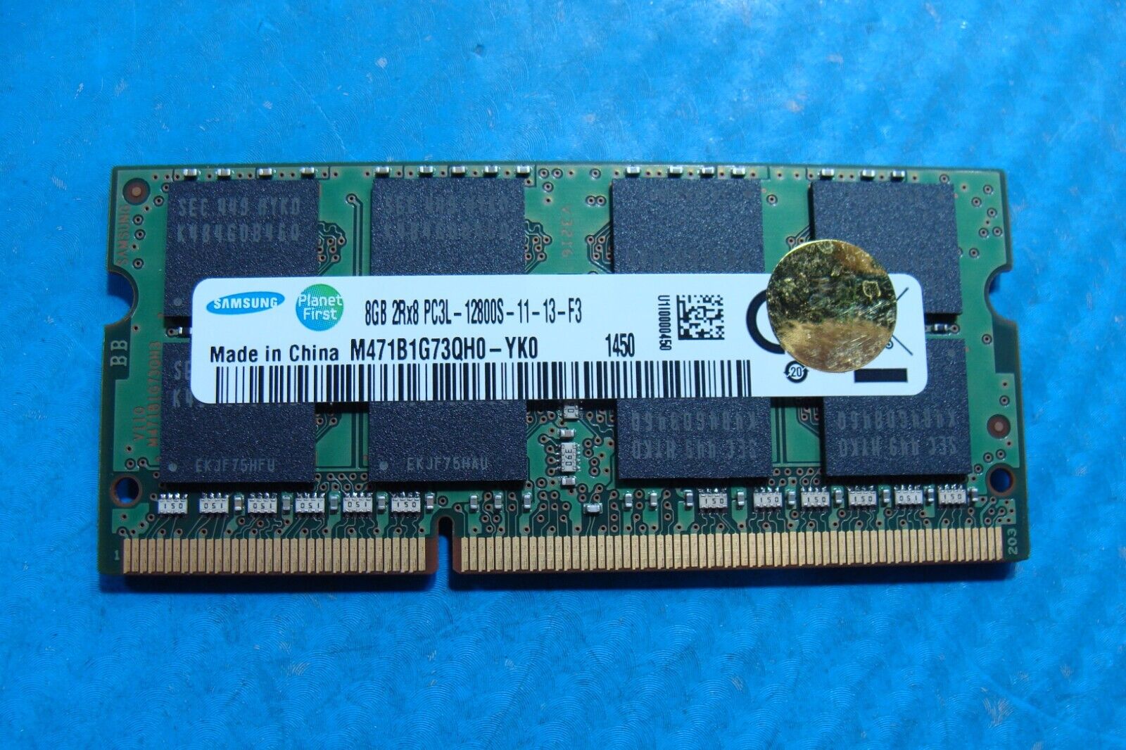 HP 17t-k100 Samsung 8GB 2Rx8 PC3L-12800S Memory RAM SO-DIMM M471B1G73QH0-YK0