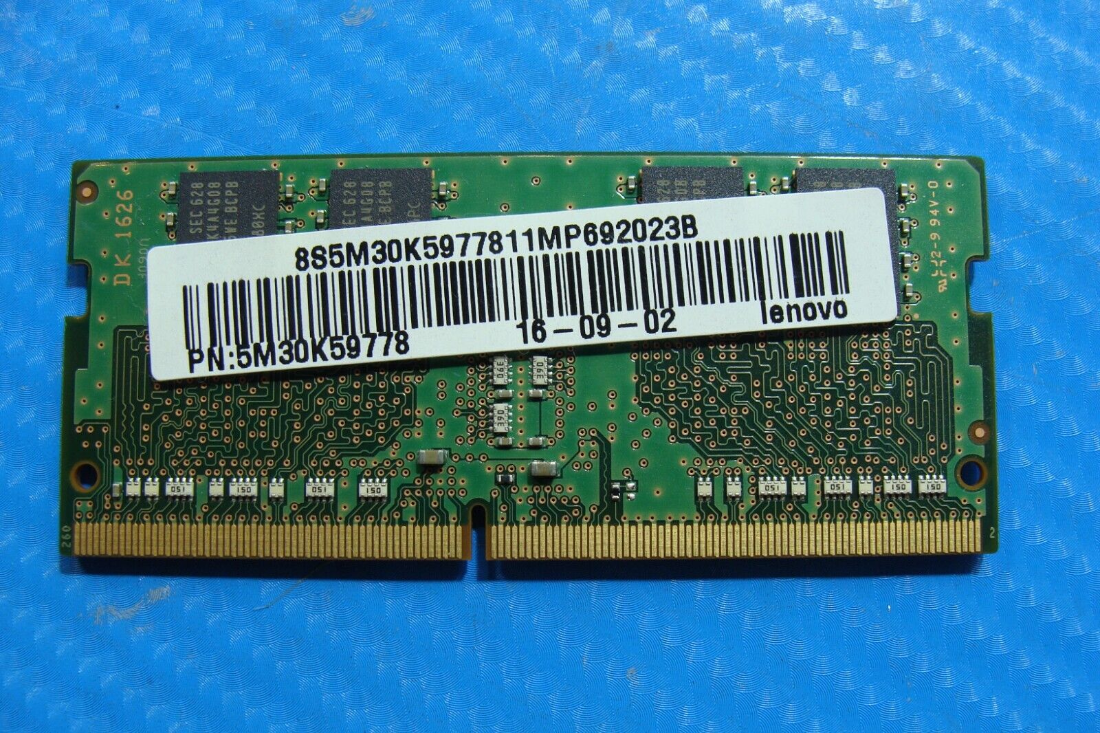 Lenovo 110-15ISK Samsung 4GB 1Rx8 PC4-2133P Memory RAM SO-DIMM M471A5143EB0-CPB