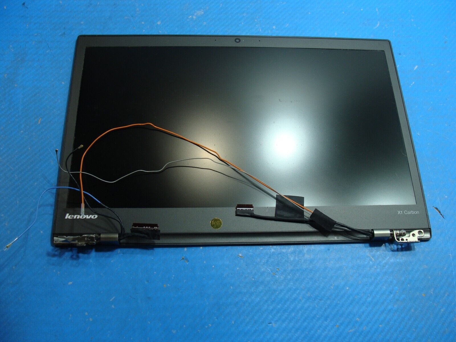 Lenovo ThinkPad 14” X1 Carbon 3rd Gen OEM Matte FHD LCD Screen Complete Assembly