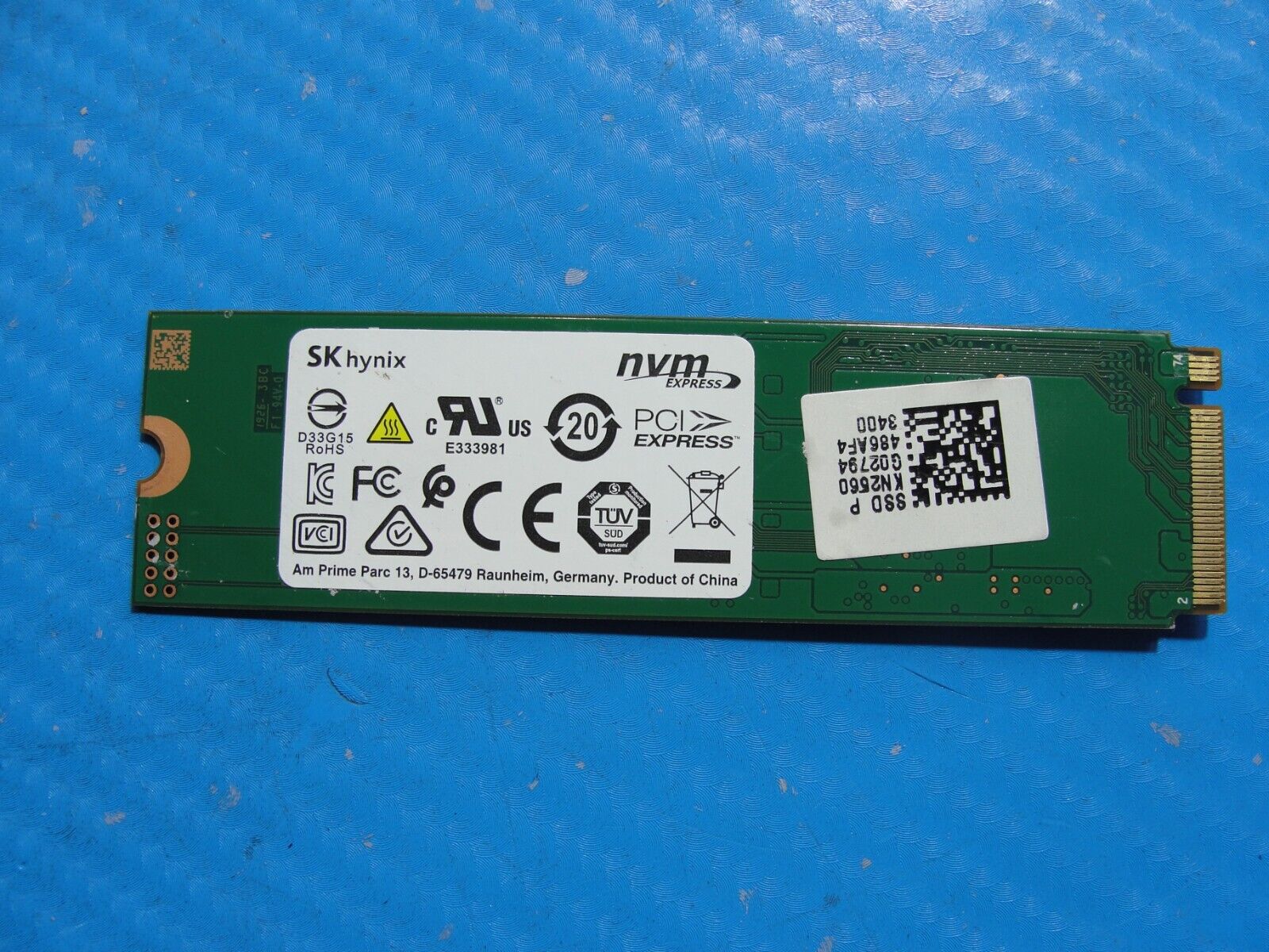 Asus A515-43-R5RE SK Hynix 256GB M.2 NVMe Solid State Drive HFM256GDJTNG-8310A