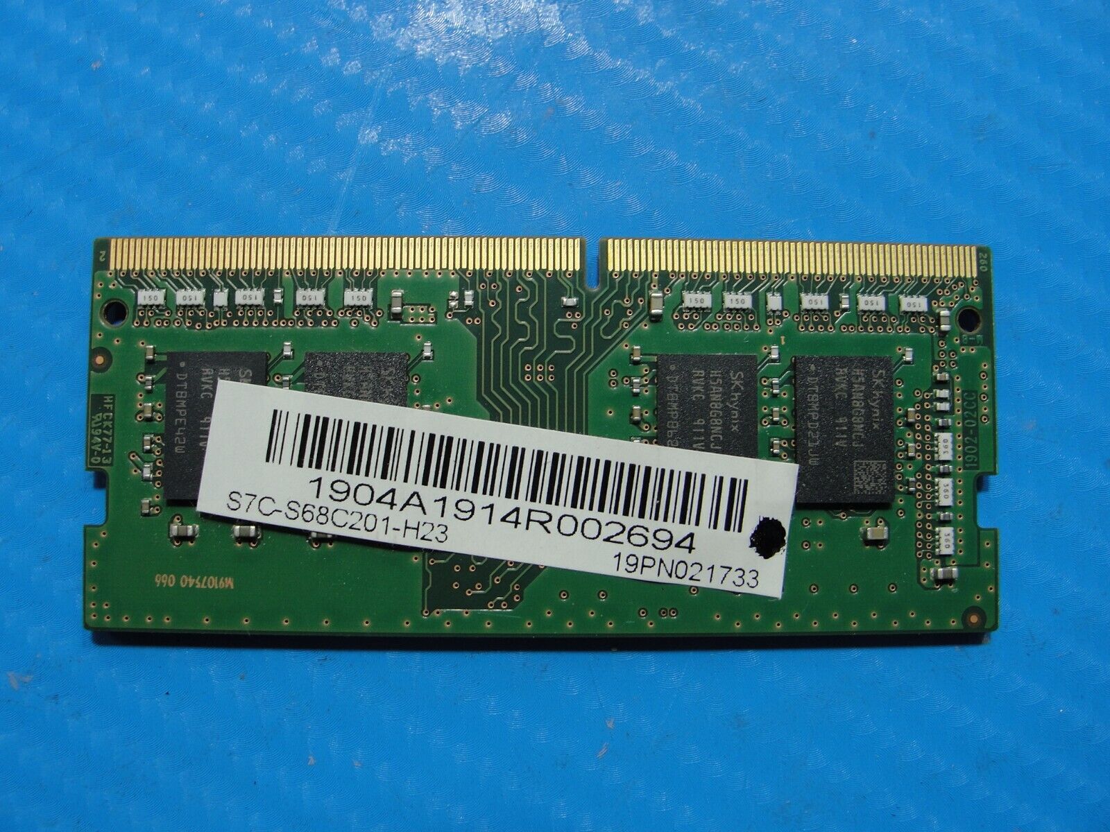 MSI GF63 SK Hynix 8GB 1Rx8 PC4-2666V Memory RAM SO-DIMM HMA81GS6CJR8N-VK