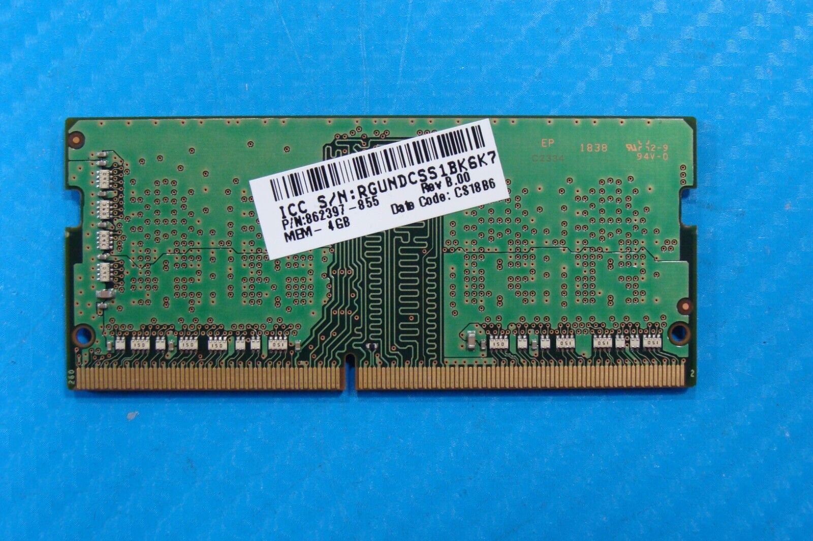 HP 17-by0053cl Samsung 4GB 1Rx16 PC4-2666V Memory RAM SO-DIMM M471A5244CB0-CTD