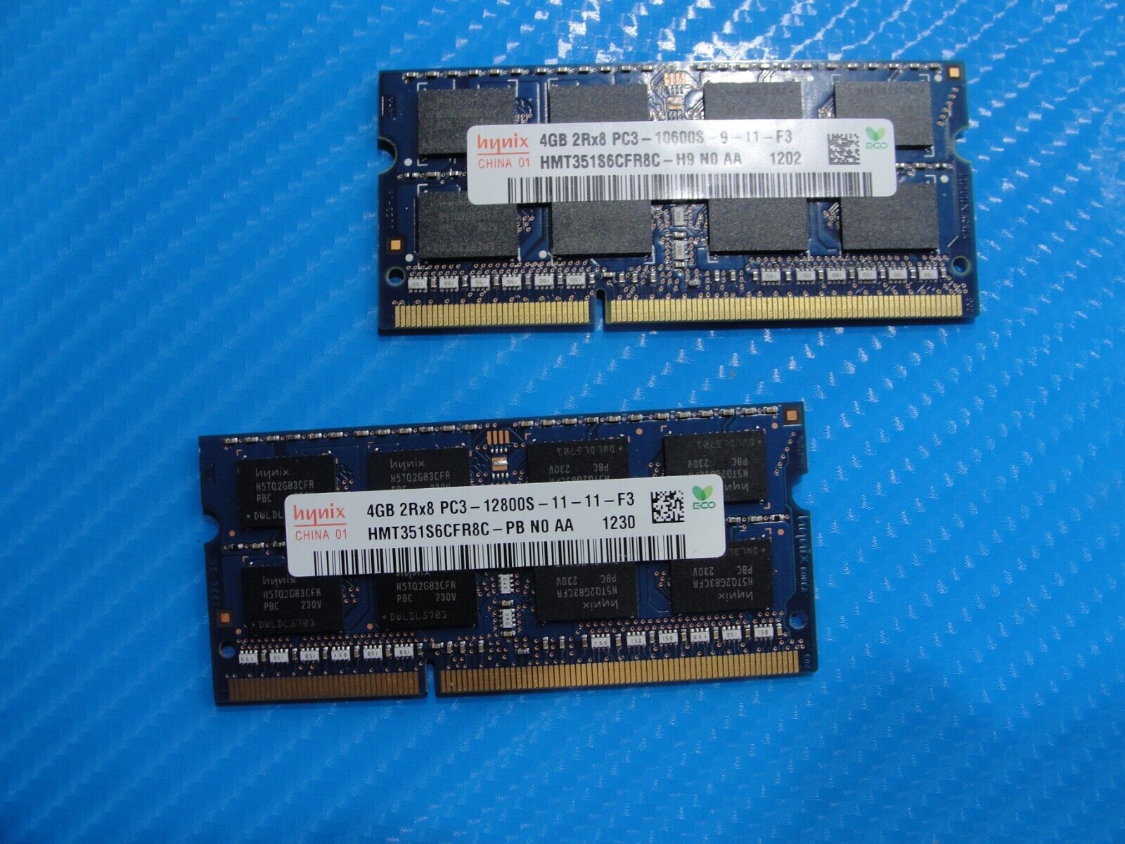 MacBook A1286 Hynix 8GB (2 x 4GB) Memory Ram HMT351S6CFR8C-H9 HMT351S6CFR8C-PB