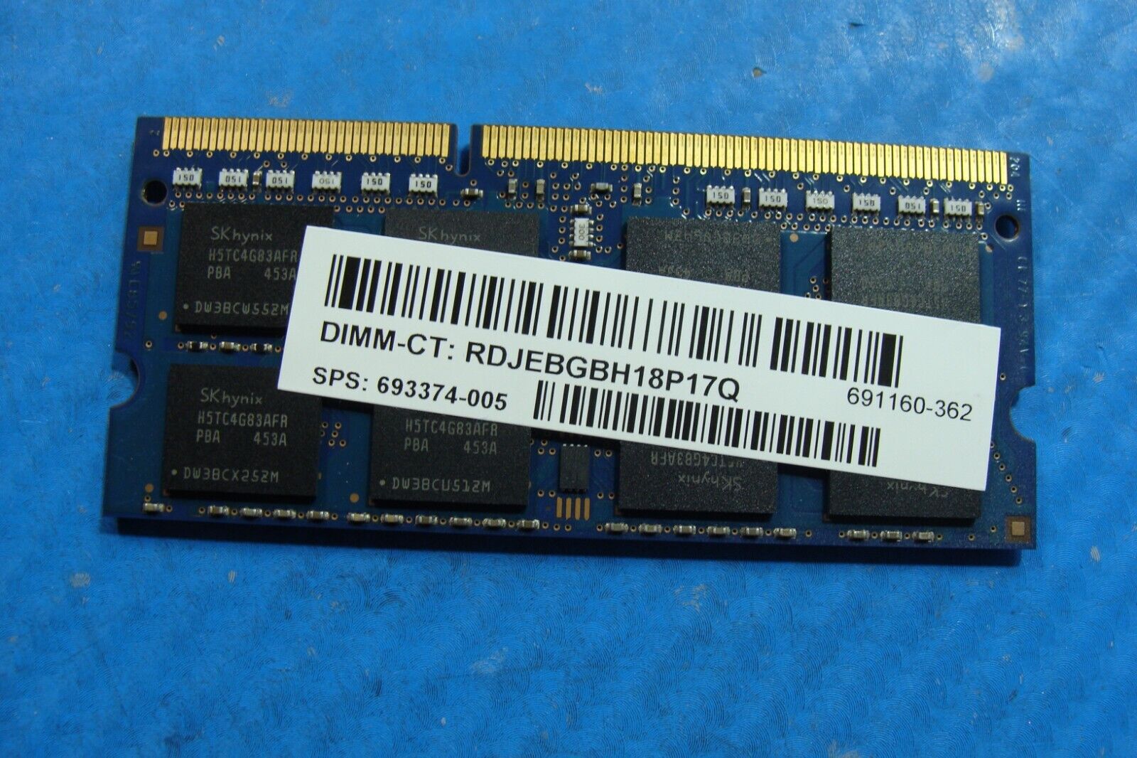 HP m6-w011dx SK Hynix 8GB 2Rx8 PC3L-12800S Memory RAM SO-DIMM HMT41GS6AFR8A-PB