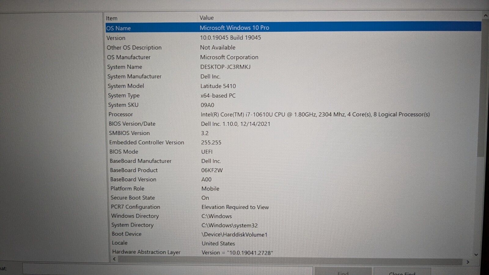 Dell Latitude 5410 14