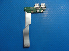 HP 15-dy5033dx 15.6" Power Button Dual USB Board w/Cable DA0P5DTB8B0