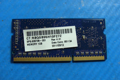 HP g6-1a19wm Nanya 1GB 1Rx16 PC3-10600S Memory RAM SO-DIMM NT1GC64BH4B0PS-CG