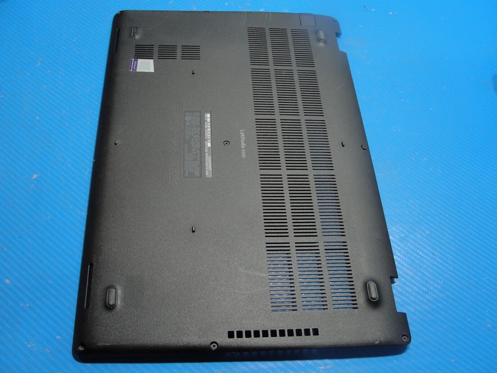 Dell Latitude 15.6” 5500 Genuine Laptop Bottom Case Black 1KW4W AP2FA000101