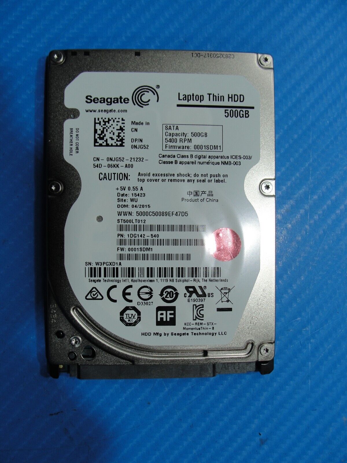 Dell 11 3147 500GB 5400RPM SATA 2.5