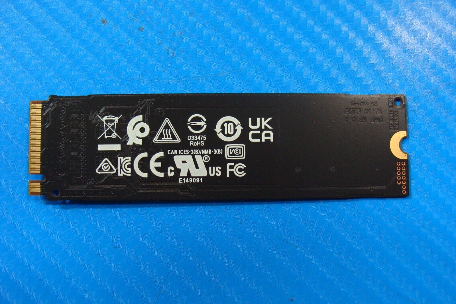 HP 17-by4633dx Samsung 256GB M.2 NVMe SSD Solid State Drive MZVLQ256HBJD-00BH1