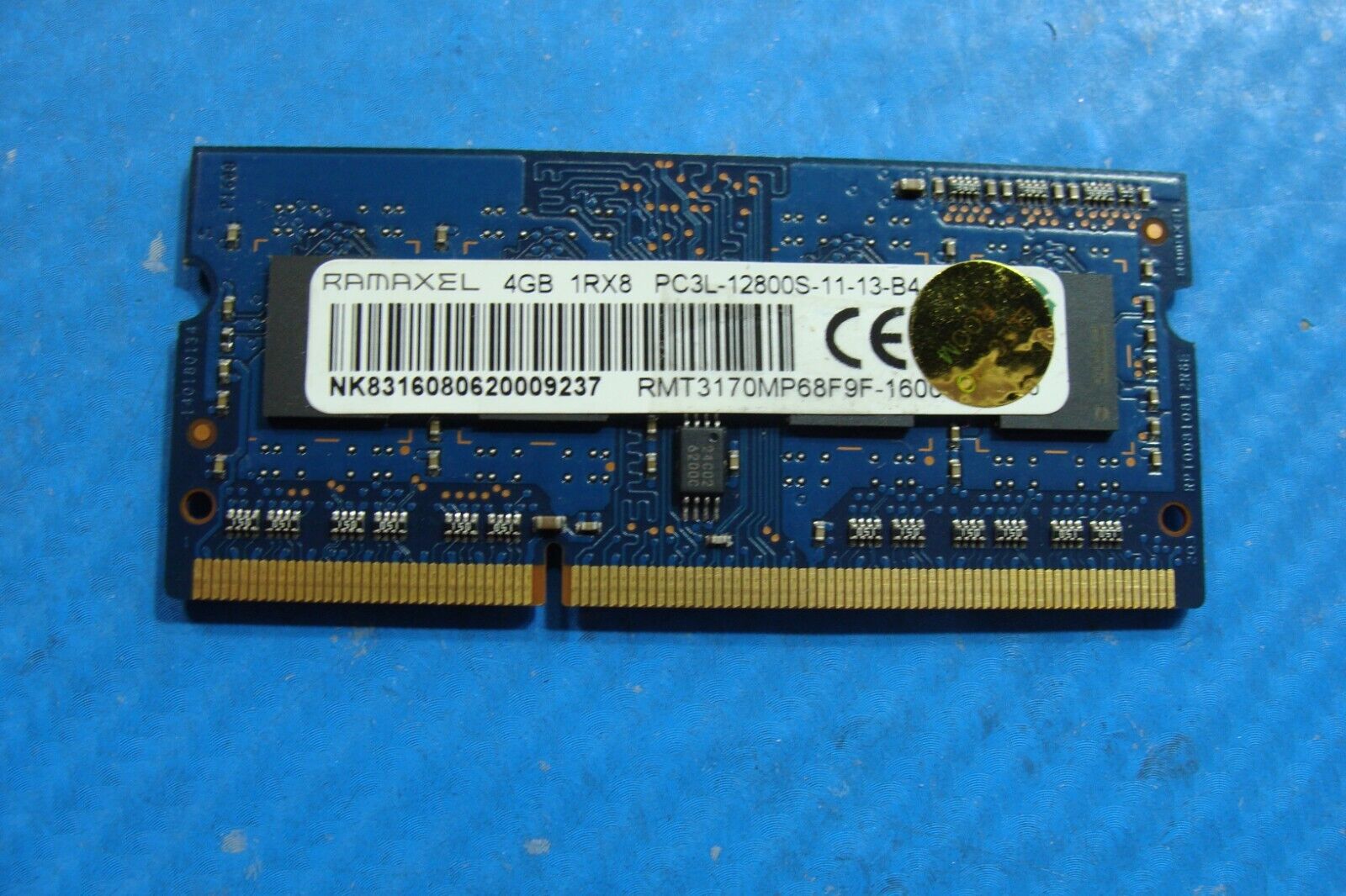 HP 645 G2 Ramaxel So-Dimm 4GB PC3L-12800S Memory RAM RMT3170MP68F9F-1600