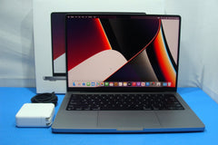 Apple MB Pro A2442 14" 2021 M1 Pro 8CPU/14GPU 16GB 512GB space gray Low cycles!