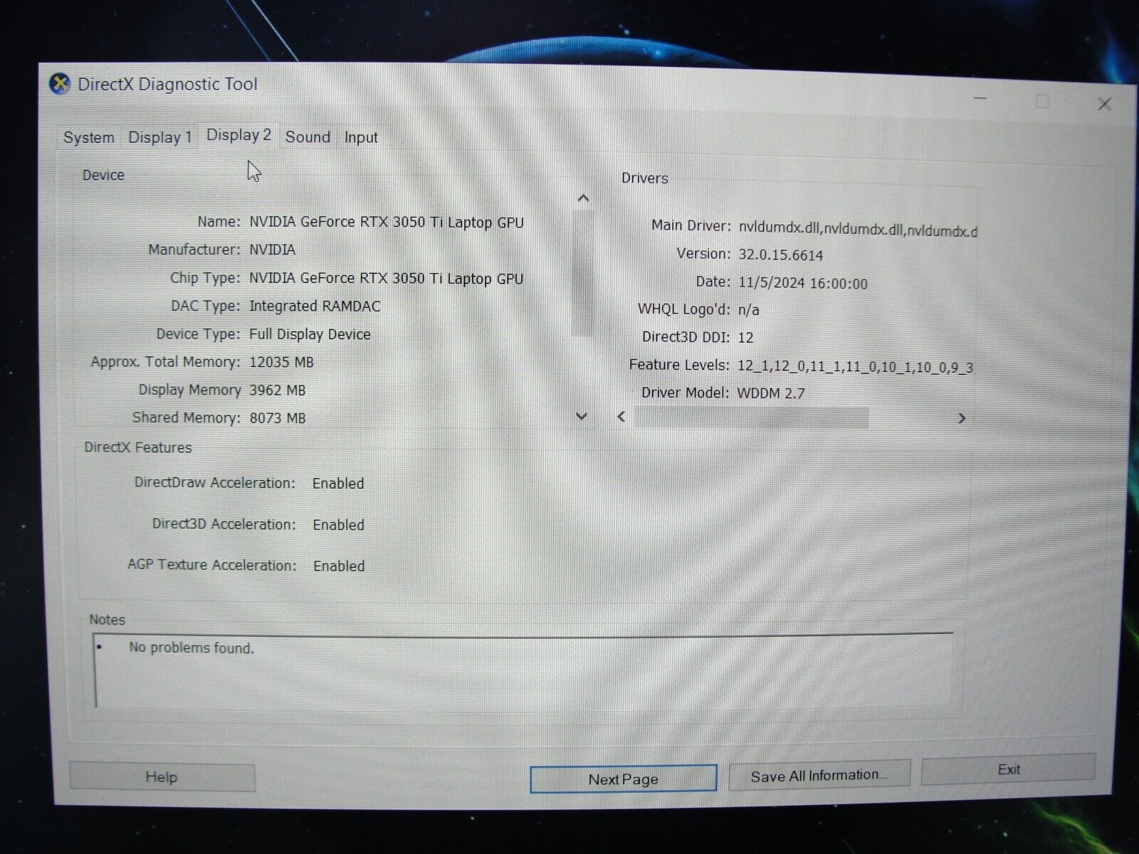 Acer Predator Helios 300 PH315-53 15.6