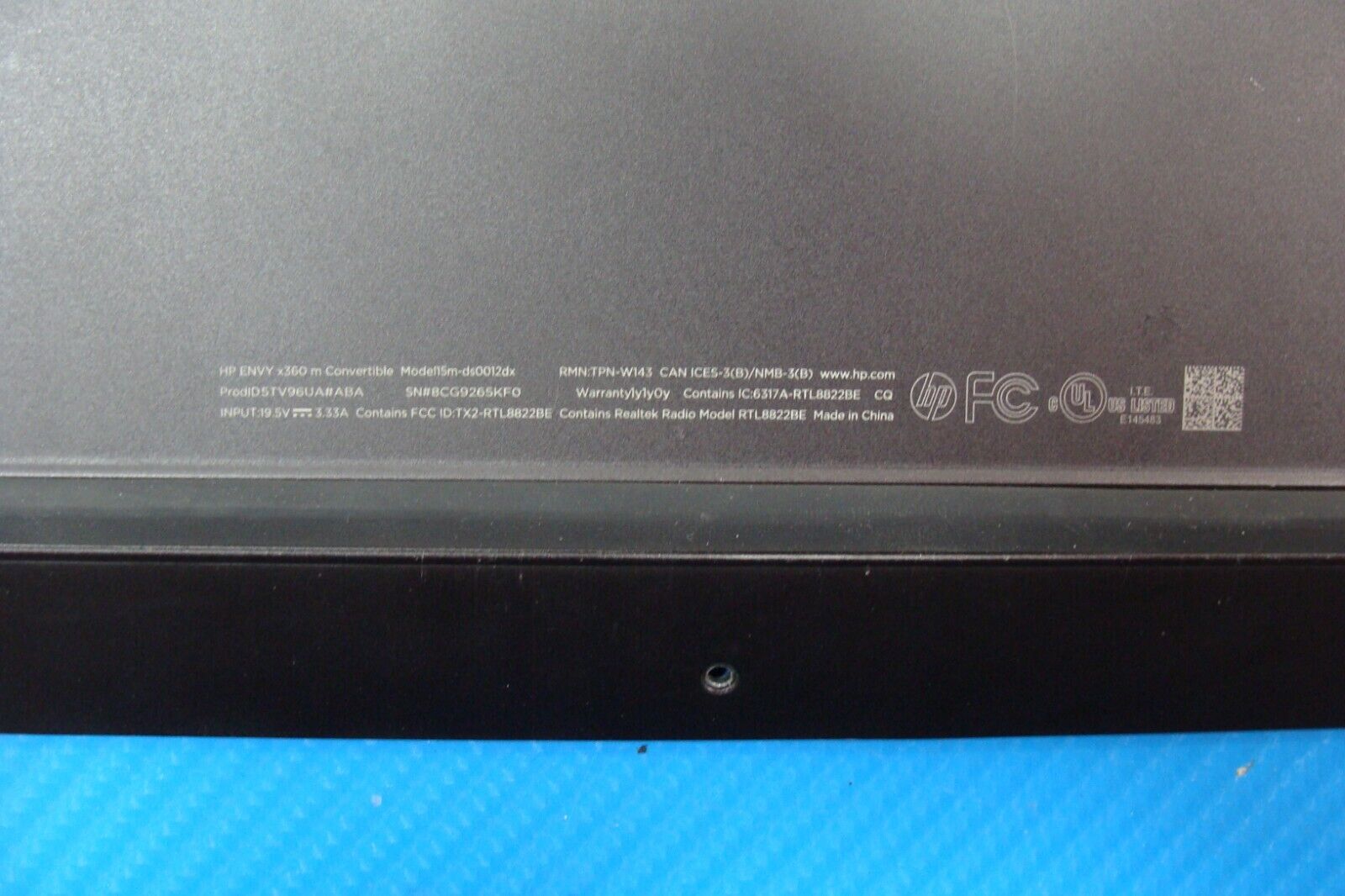 HP Envy x360 15m-ds0012dx 15.6