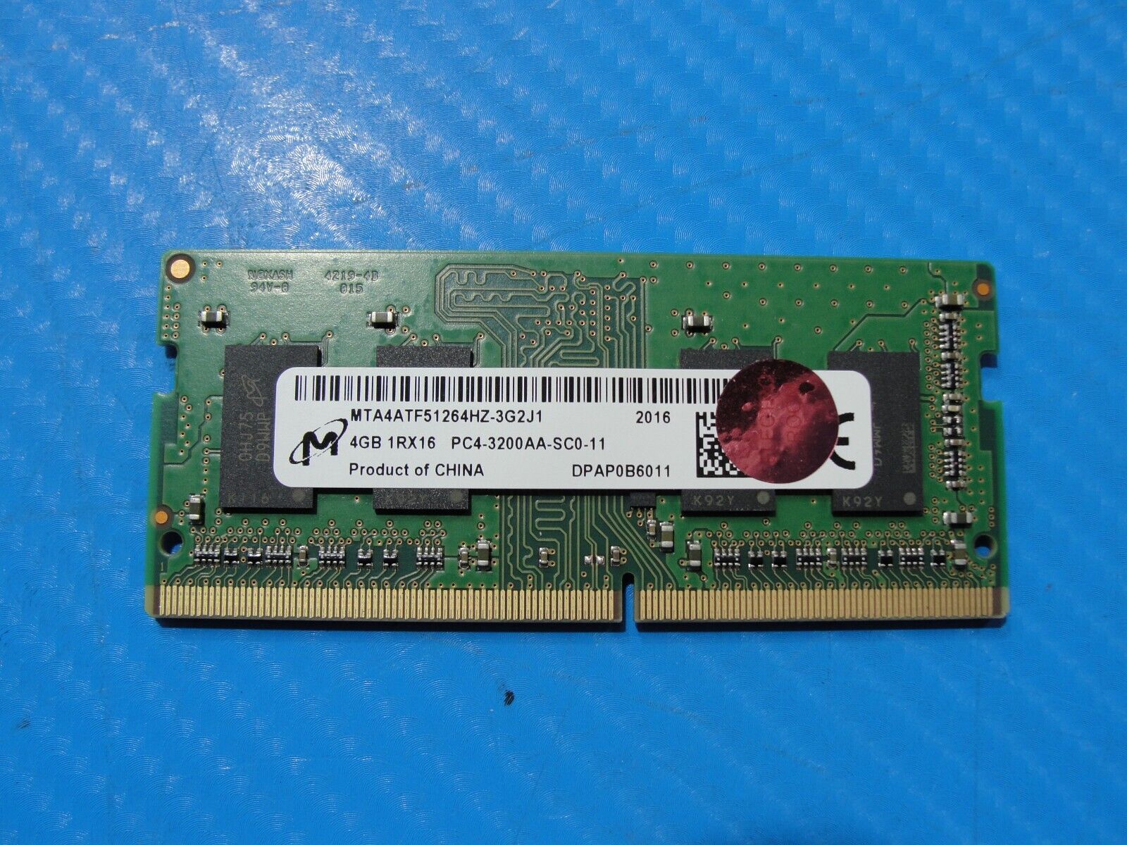 HP 17m-cg0013dx Micron 4GB PC4-3200AA Memory RAM SO-DIMM MTA4ATF51264HZ-3G2J1