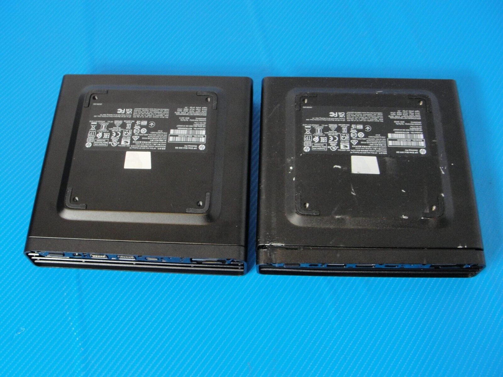 LOT of 2 WRTY 2027 HP ELITE MINI 600 (G9) Intel Core i5-12500T 256GB 16GB Win11P