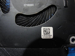 Dell Alienware X15 R1 15.6" Genuine Cooling Fans w/Heatsink V0G61 82VD4 92CKJ