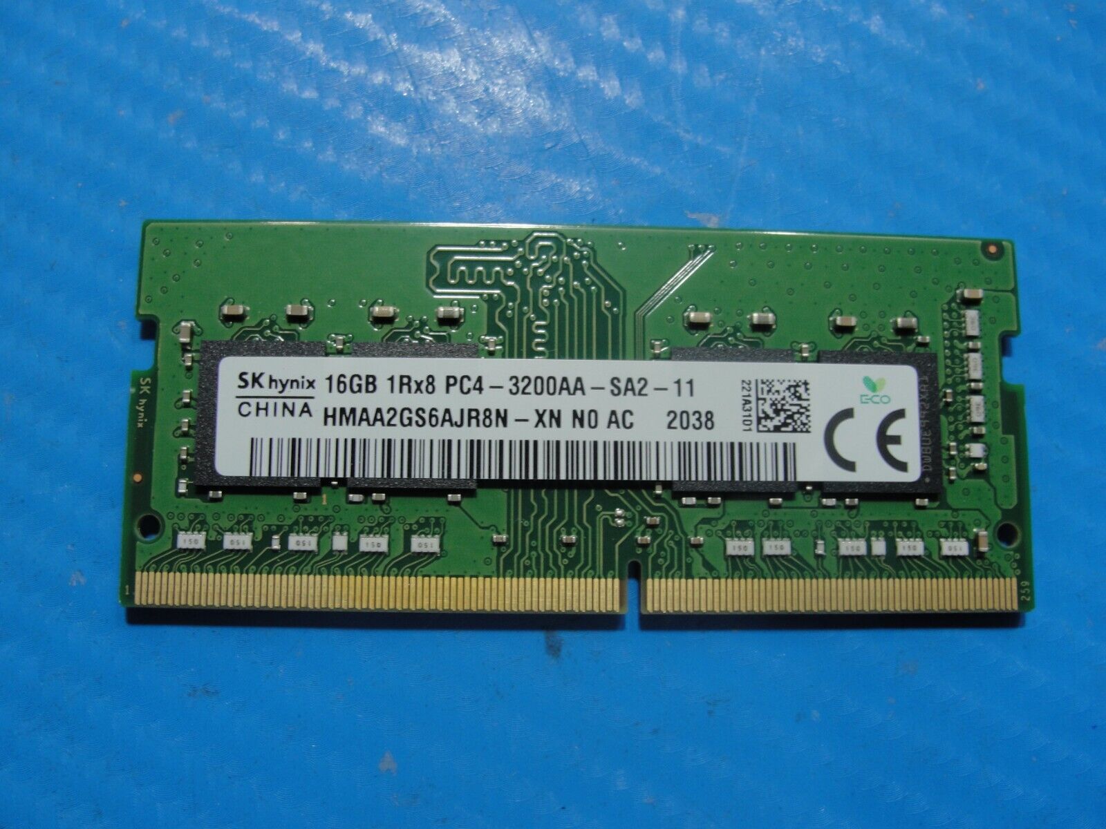 Dell 5510 SK Hynix 16GB 1Rx8 PC4-3200AA Memory RAM SO-DIMM HMAA2GS6AJR8N-XN