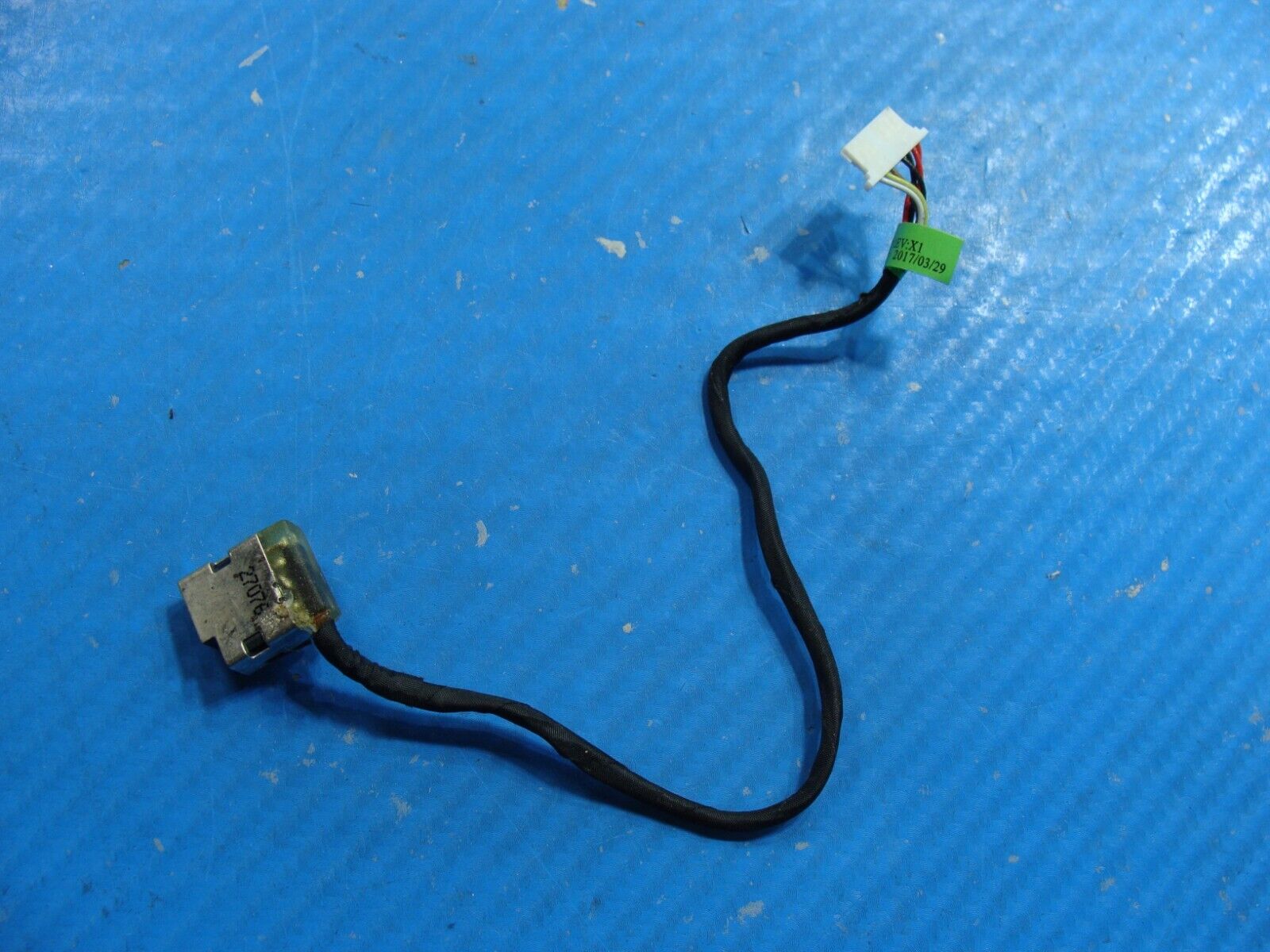 HP 17.3” 17-y029cy Genuine Laptop DC IN Power Jack w/Cable 799749-Y17