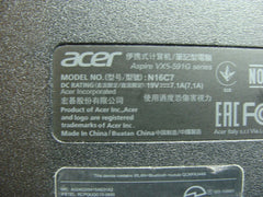 Acer Aspire VX5-591G-75RM 15.6" Genuine Bottom Case Base Cover Black AP1TY000300