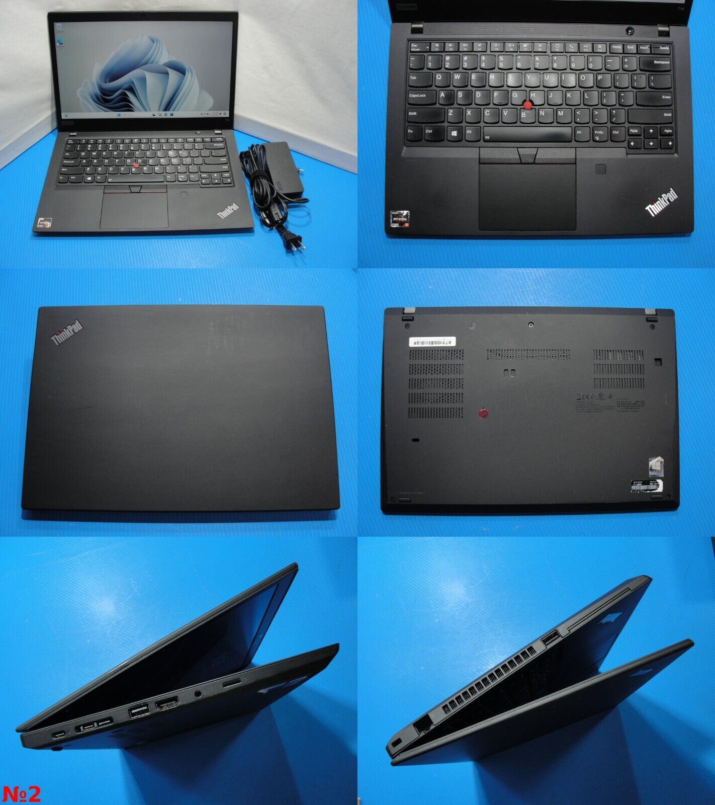 Lenovo ThinkPad T14 Gen1 FHD TOUCH AMD Ryzen 5 PRO 4650U 2.1GHz 16GB SSD 256GB