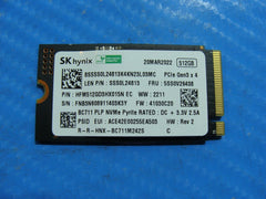 Lenovo E15 Gen 2 SK Hynix 512GB M.2 NVMe SSD Solid State Drive HFM512GD3HX015N