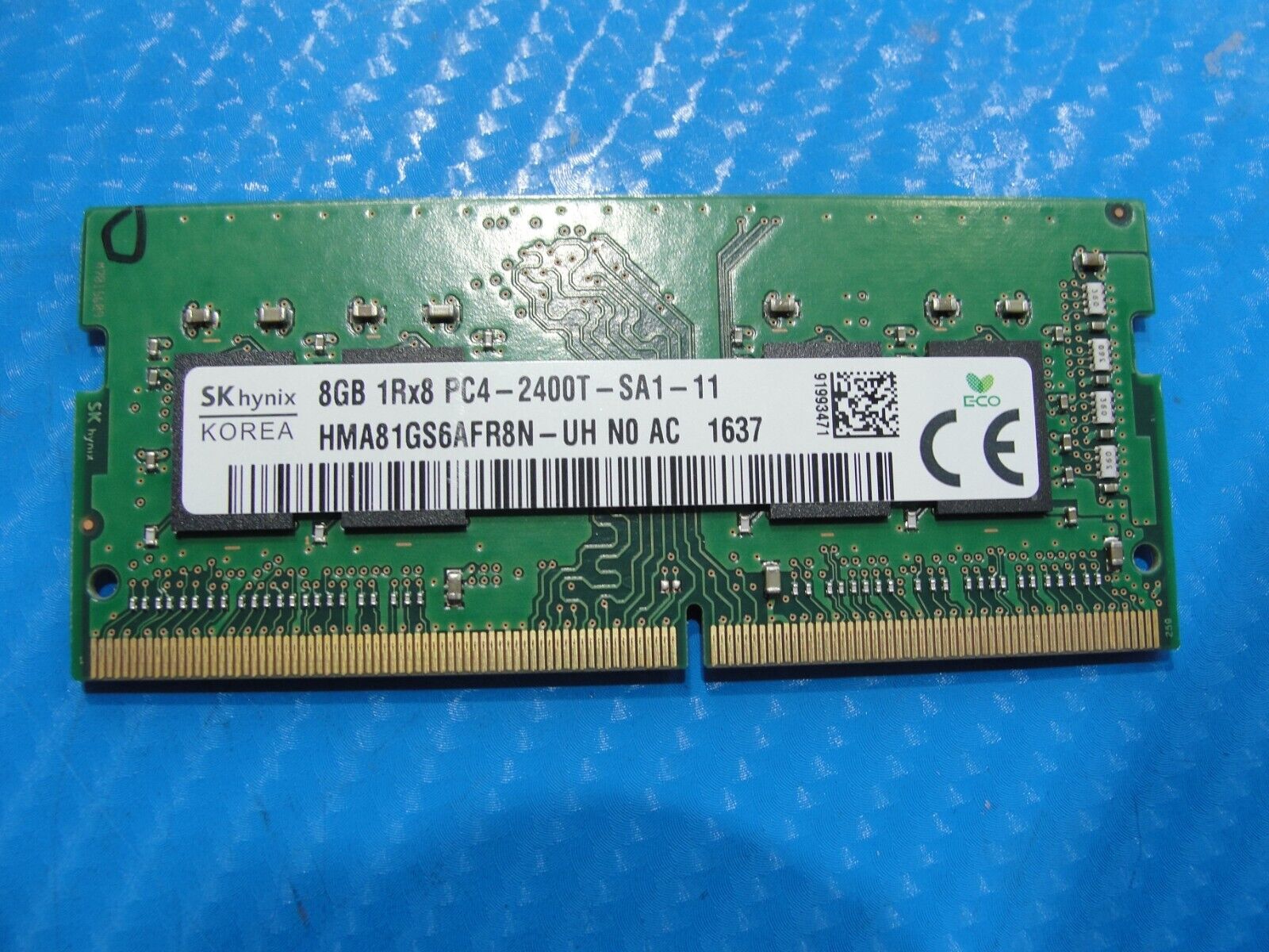 Dell 7480 SK Hynix 8GB 1Rx8 PC4-2400T Memory RAM SO-DIMM HMA81GS6AFR8N-UH