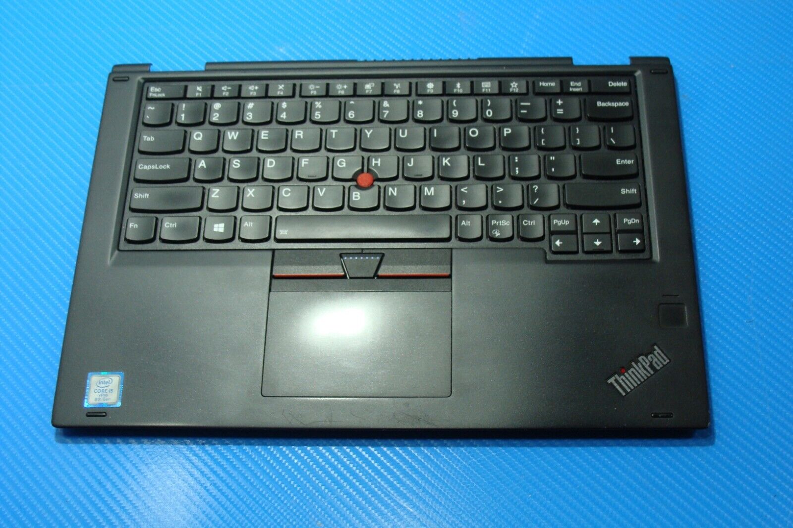 Lenovo ThinkPad 13.3” X380 Yoga Palmrest w/TouchPad Backlit Keyboard AM1SK000180