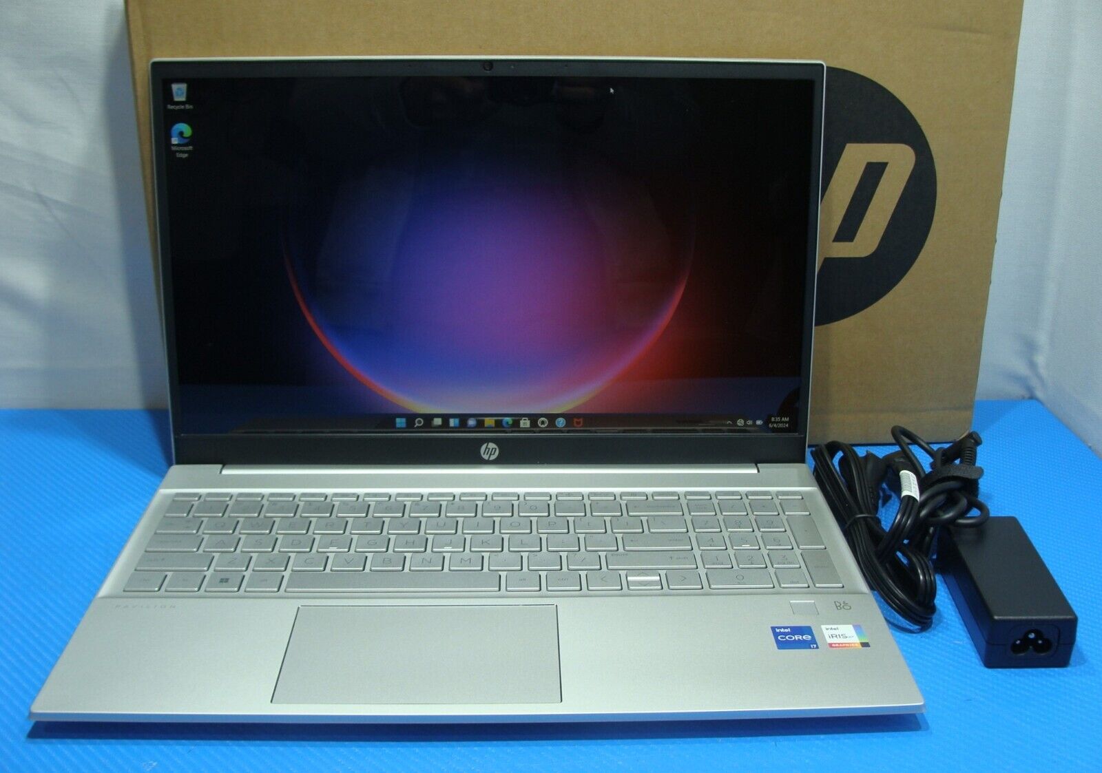 NEW! HP Pavilion Laptop 15-eg2025nr FHD i7-1255U 1.7GHz 16GB 512GB 100% Battery