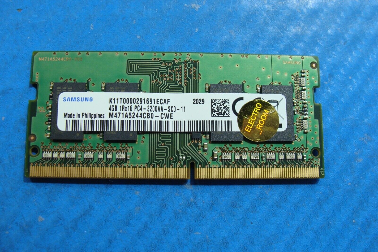 HP 15m-ee0023dx Samsung 4GB 1Rx16 PC4-3200AA Memory RAM SO-DIMM M471A5244CB0-CWE